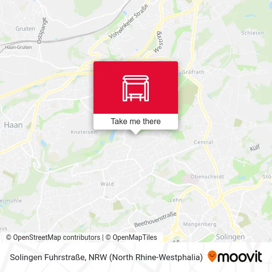 Solingen Fuhrstraße map