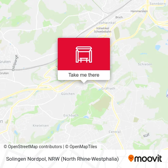 Карта Solingen Nordpol