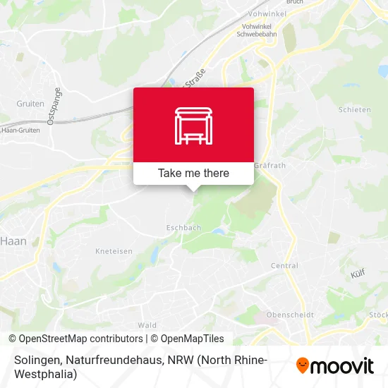 Solingen, Naturfreundehaus map