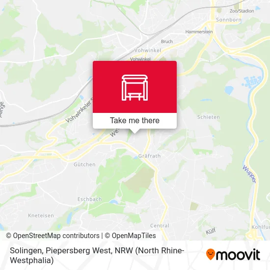 Solingen, Piepersberg West map