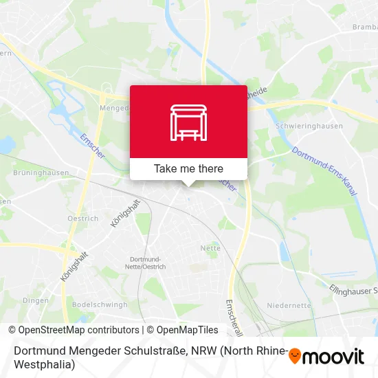 Dortmund Mengeder Schulstraße map