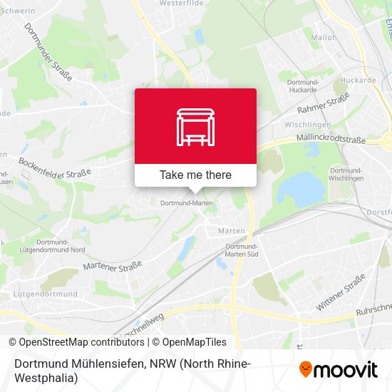 Dortmund Mühlensiefen map