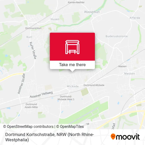 Dortmund Kortschstraße map