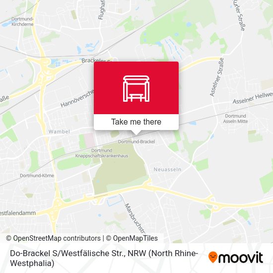 Do-Brackel S/Westfälische Str. map