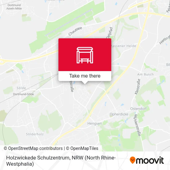 Карта Holzwickede Schulzentrum