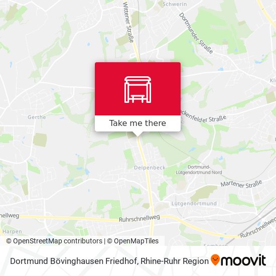 Dortmund Bövinghausen Friedhof map