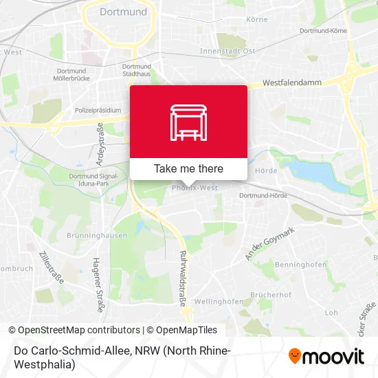 Карта Do Carlo-Schmid-Allee