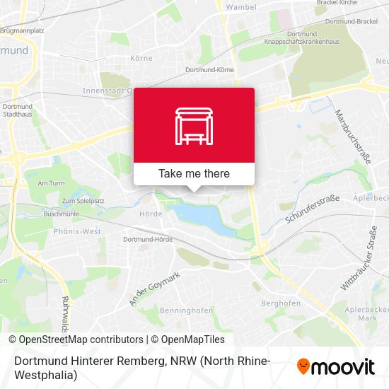 Карта Dortmund Hinterer Remberg