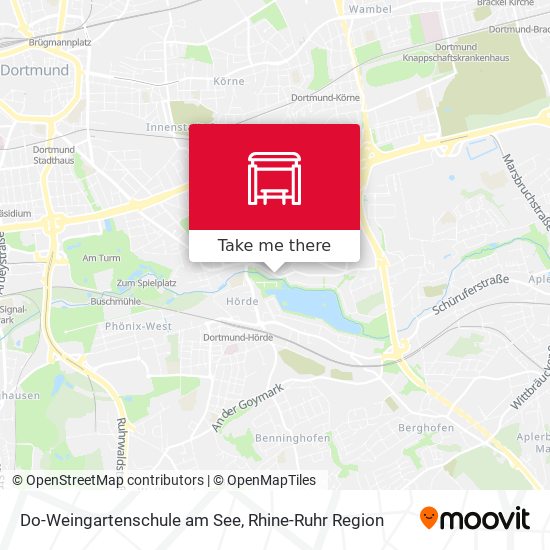Do-Weingartenschule am See map
