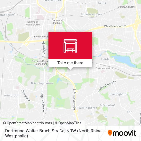 Dortmund Walter-Bruch-Straße map
