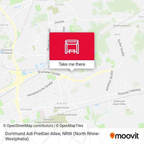 Карта Dortmund Adi-Preißler-Allee