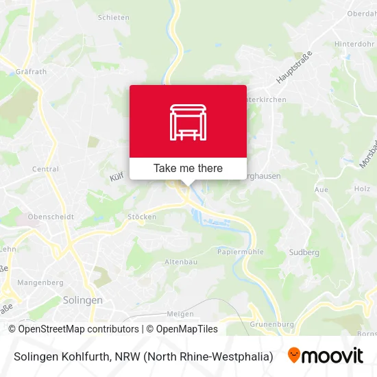 Карта Solingen Kohlfurth