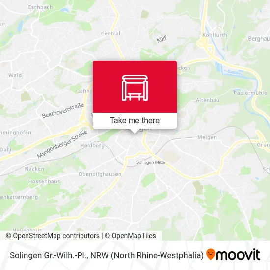 Solingen Gr.-Wilh.-Pl. map