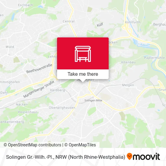 Solingen Gr.-Wilh.-Pl. map