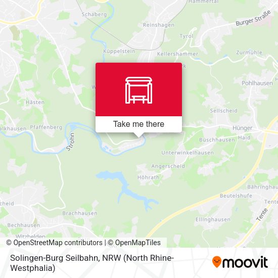 Карта Solingen-Burg Seilbahn