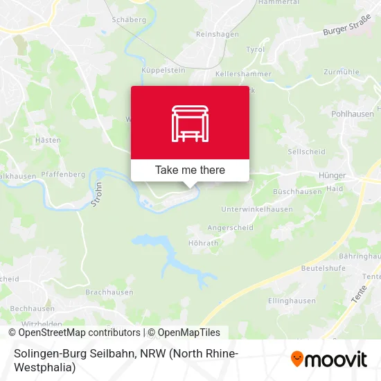 Карта Solingen-Burg Seilbahn