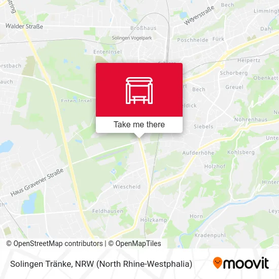 Solingen Tränke map