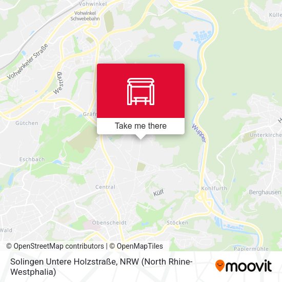 Карта Solingen Untere Holzstraße