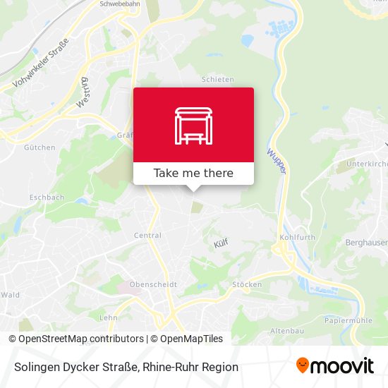 Solingen Dycker Straße map