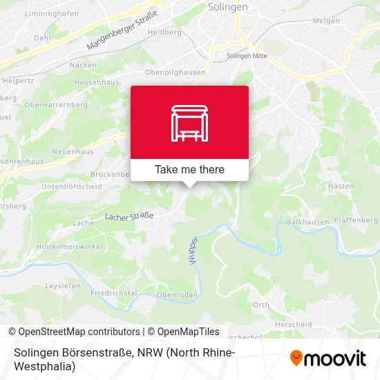 Solingen Börsenstraße map