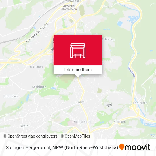 Карта Solingen Bergerbrühl