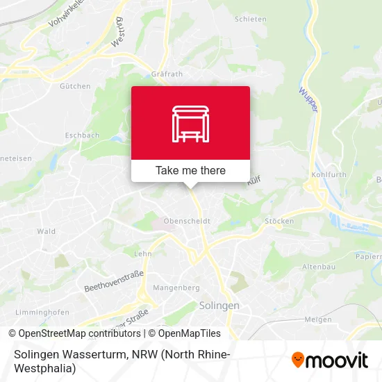 Карта Solingen Wasserturm