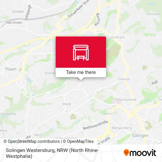 Карта Solingen Westersburg