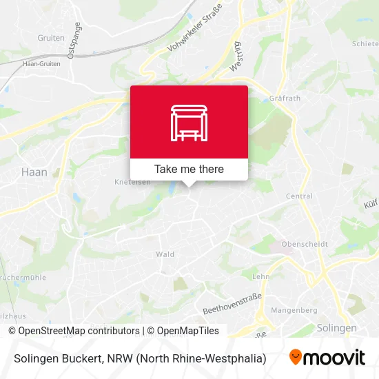 Карта Solingen Buckert