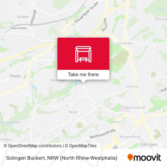 Карта Solingen Buckert
