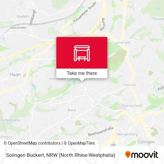 Карта Solingen Buckert