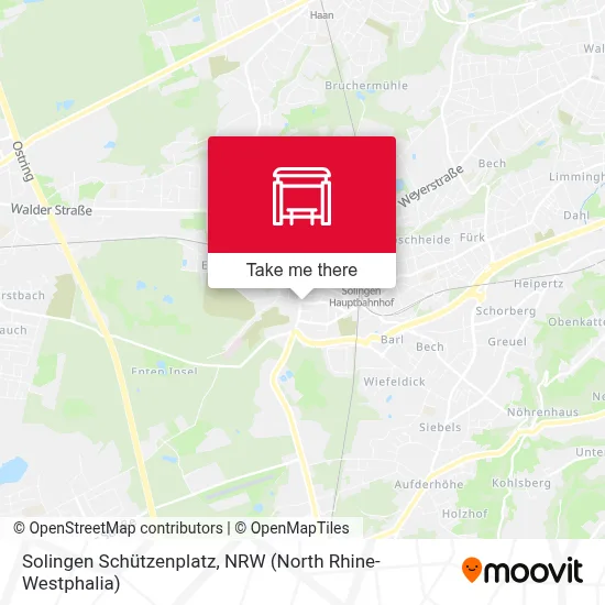 Solingen Schützenplatz map