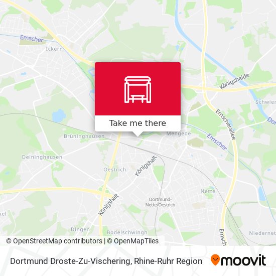 Dortmund Droste-Zu-Vischering map