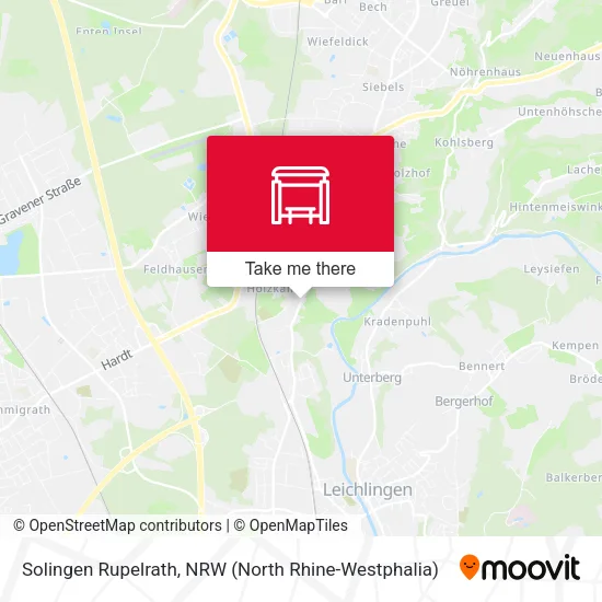 Карта Solingen Rupelrath