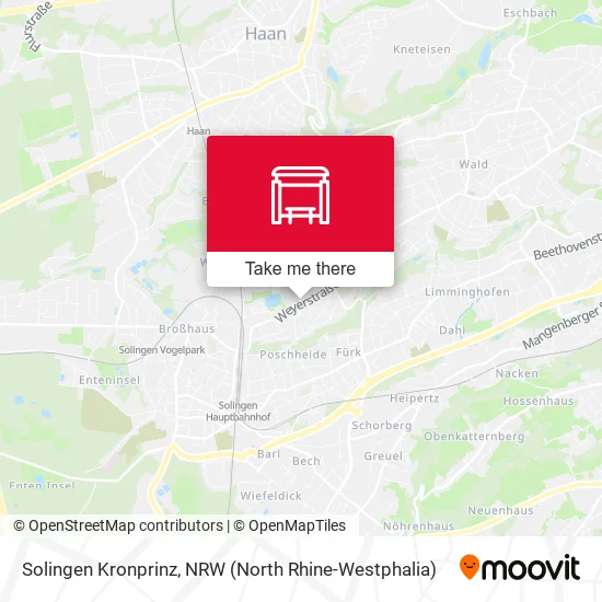 Карта Solingen Kronprinz