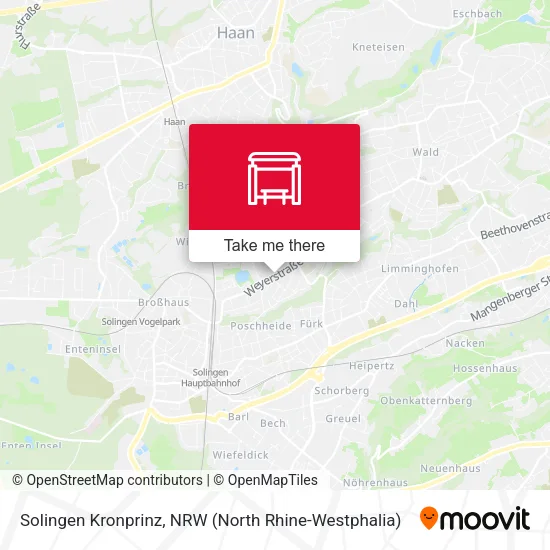 Карта Solingen Kronprinz