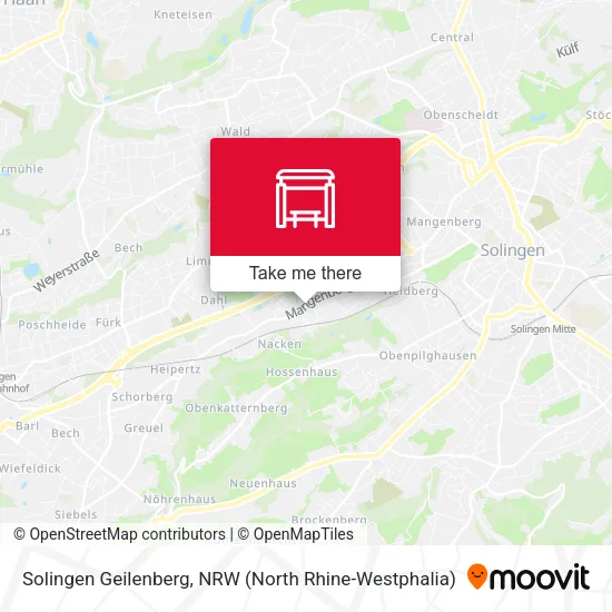 Карта Solingen Geilenberg