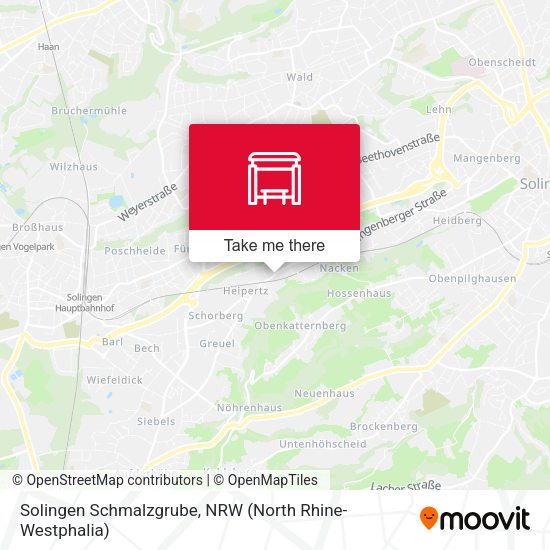 Карта Solingen Schmalzgrube