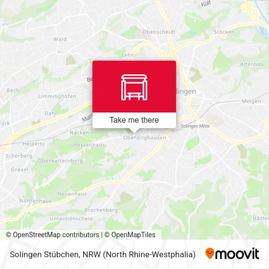 Карта Solingen Stübchen