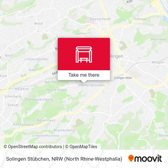 Карта Solingen Stübchen
