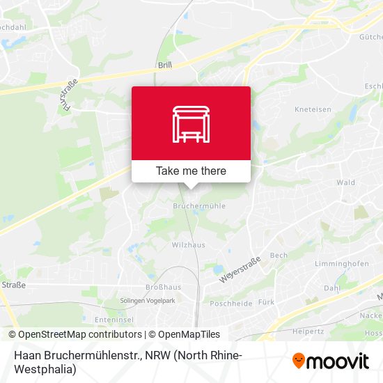 Haan Bruchermühlenstr. map