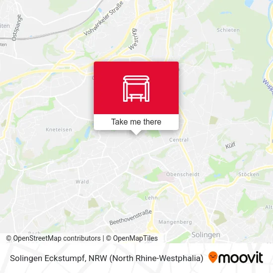 Карта Solingen Eckstumpf