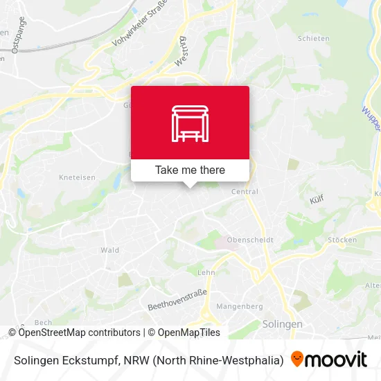 Карта Solingen Eckstumpf