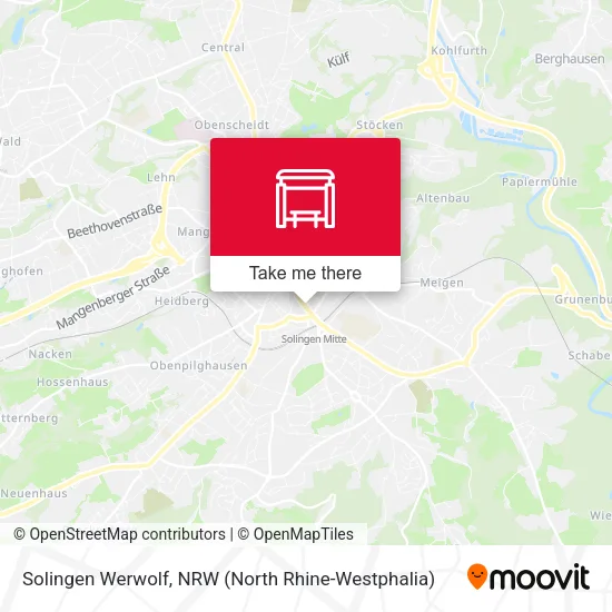 Карта Solingen Werwolf