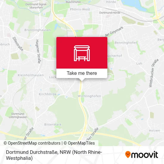 Карта Dortmund Durchstraße