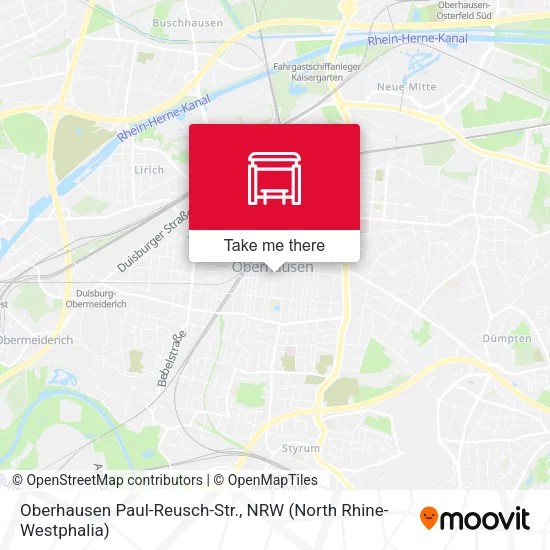 Карта Oberhausen Paul-Reusch-Str.