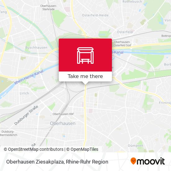 Oberhausen Ziesakplaza map