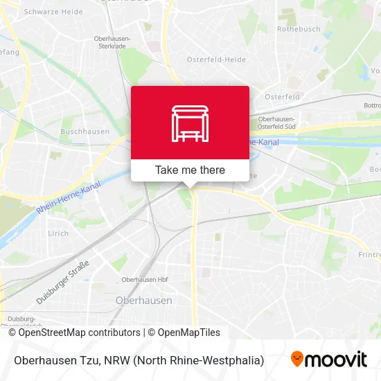 Карта Oberhausen Tzu