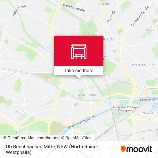 Карта Ob Buschhausen Mitte