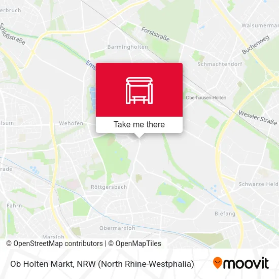 Ob Holten Markt map
