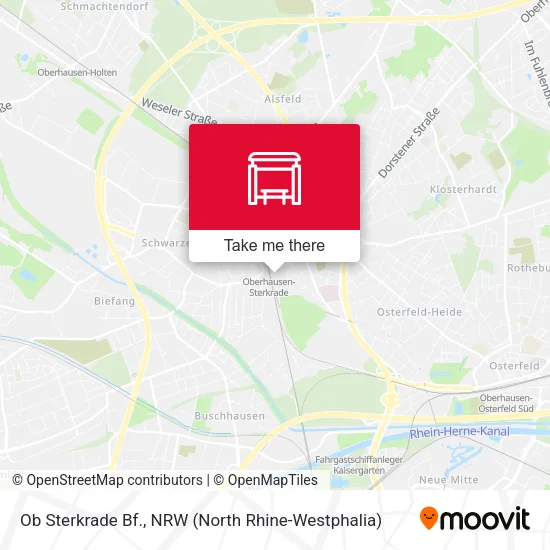 Карта Ob Sterkrade Bf.